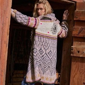 NWOT Anthropologie Pilcro Evil Eye Cardigan XS/S